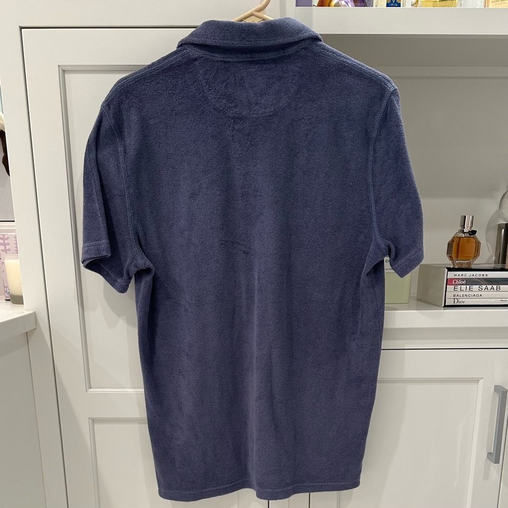 Rails Men’s Rhen Terry Polo Shirt - Picture 2 of 3
